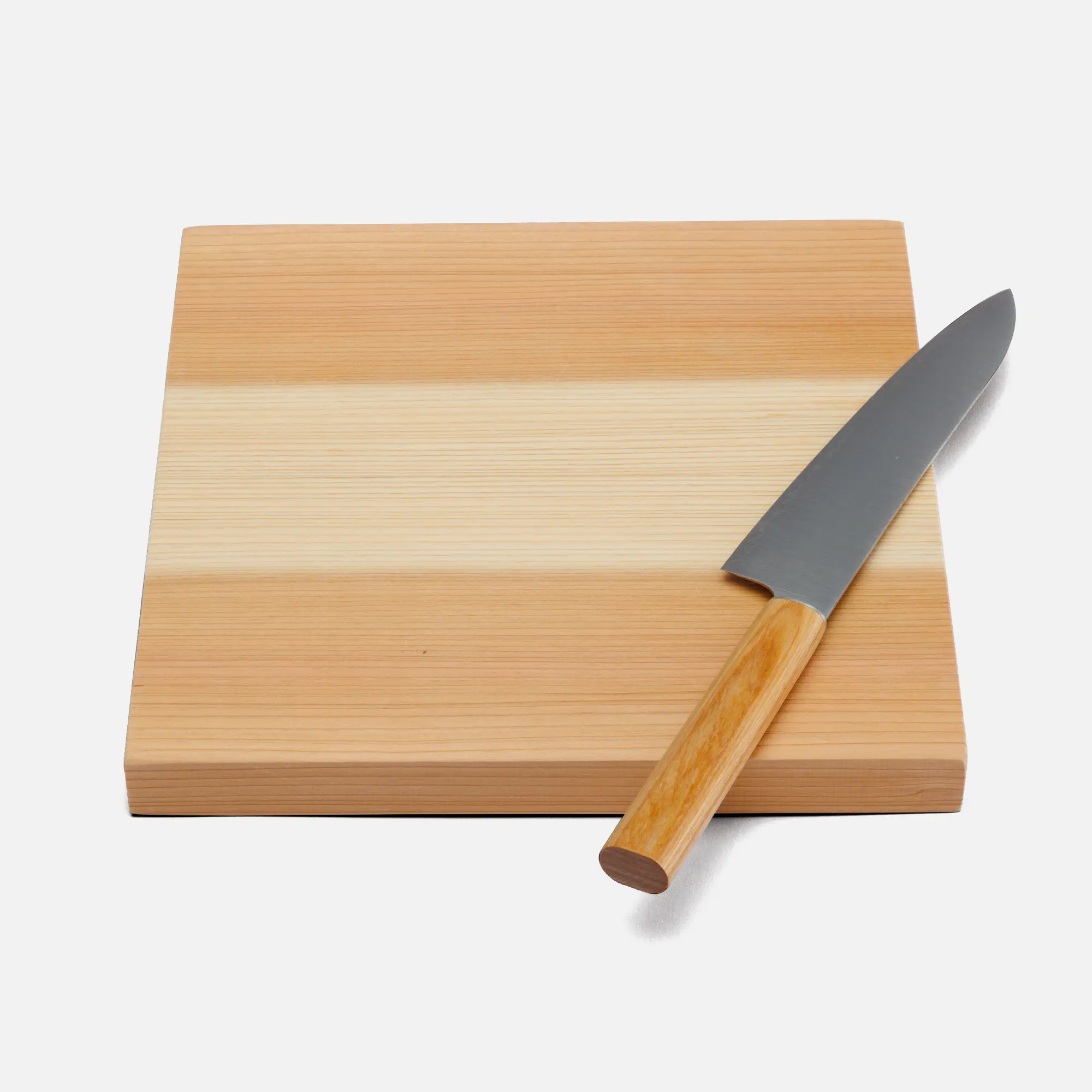 まな板 部厚 正方形（国産赤白杉）