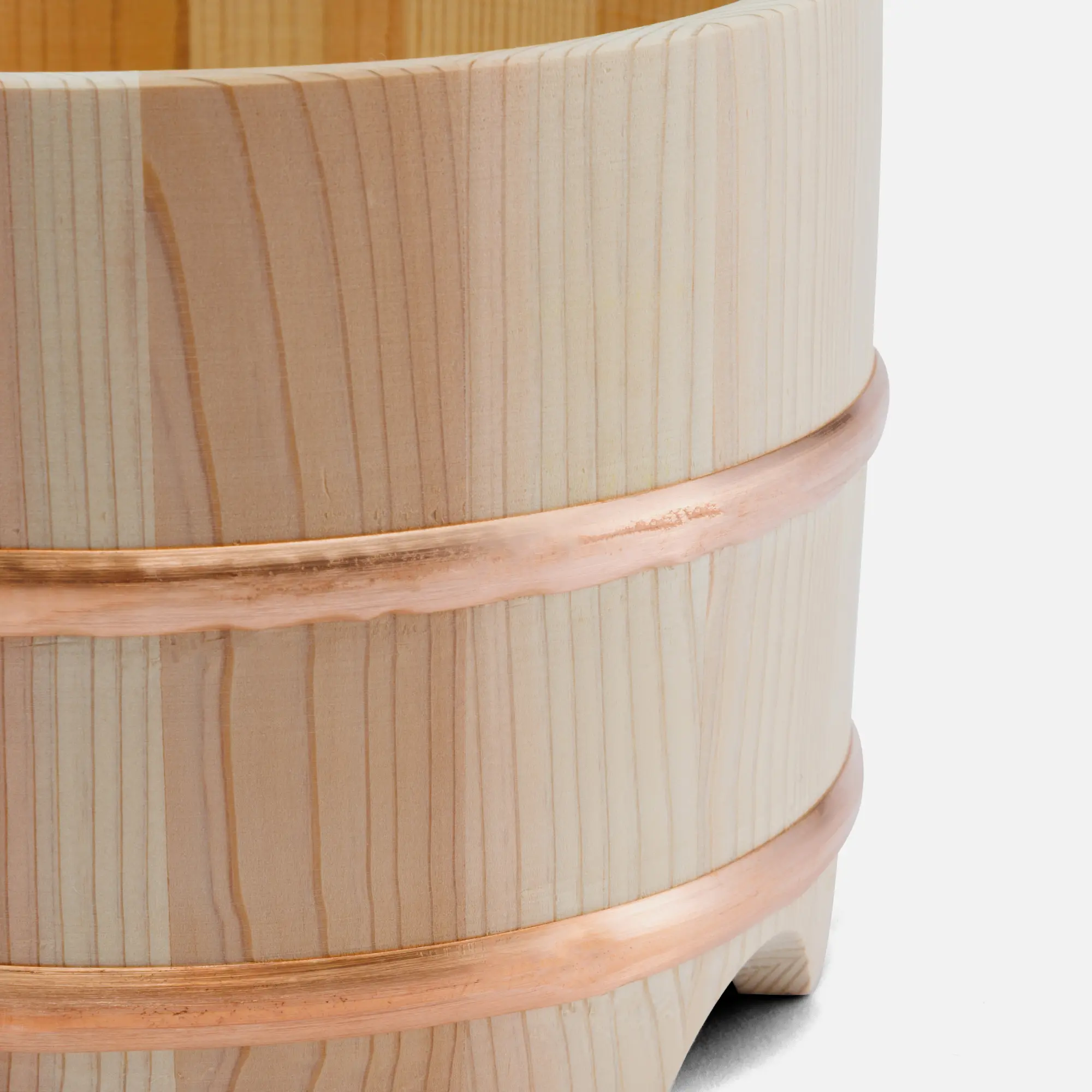 お櫃 0.5ℓ 3合 （国産赤白杉）