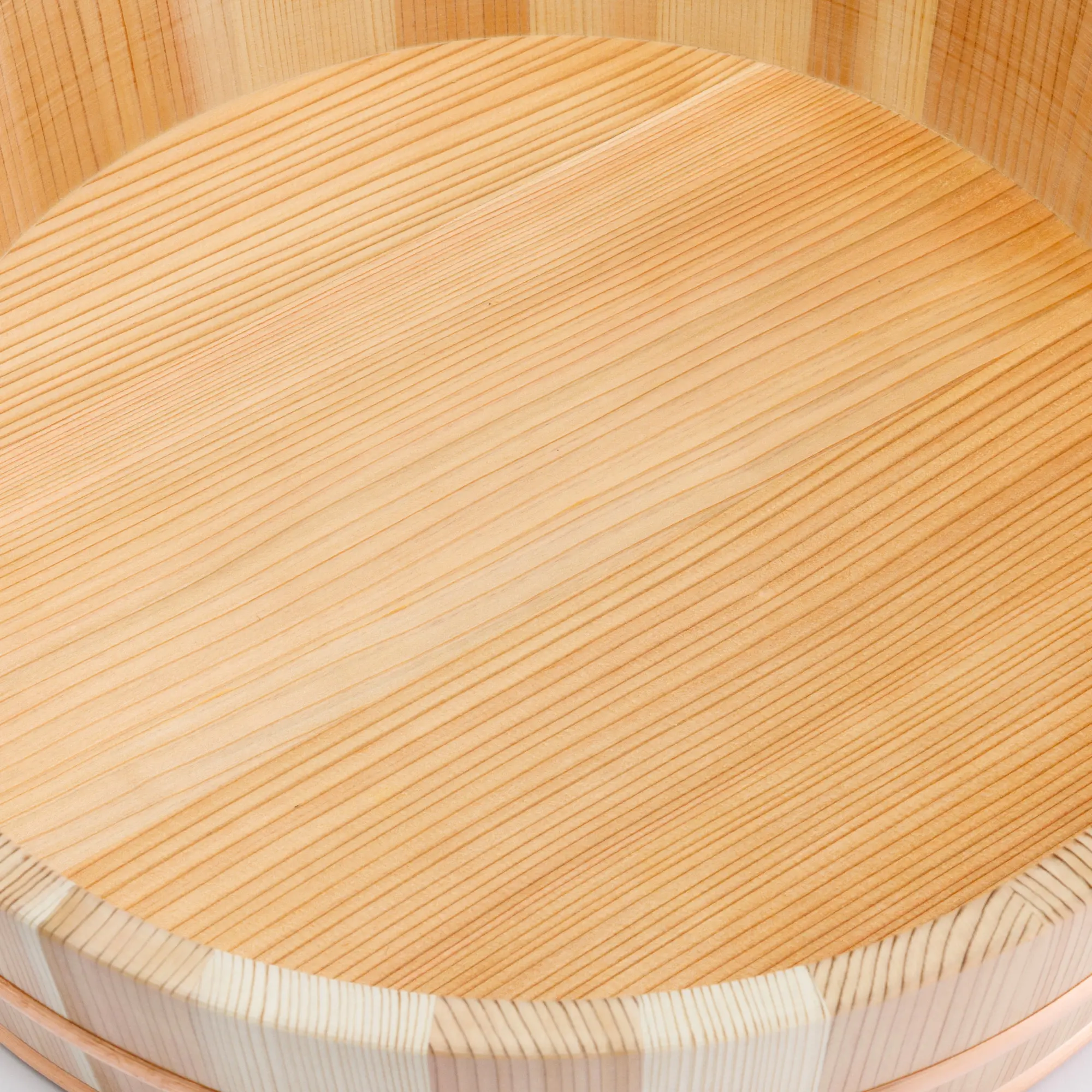 すし桶 12号 5合 （国産赤白杉）